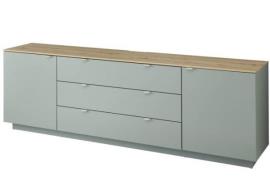 Sideboard inkl. 2 Türen und 3 Schubkästen CORE von Innostyle Schilf ma...