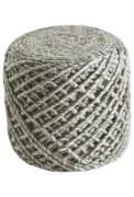 40x40 Teppich Pouf Royal 888 von Obsession sand