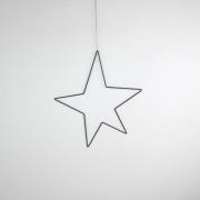 Deko-Stern 2er Set 40x46 cm Schwarz von Werner Voss
