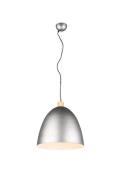 Pendelleuchte X JAGGER 1xE27 von REALITY Leuchten R30681967 Hellgrau