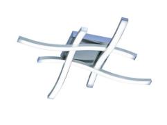 LED-Deckenleuchte ROUTE 4x5W LED von REALITY Leuchten R62474107 Hellgr...