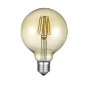 LED-Glas-Filament-LM E27 Globe von TRIO Leuchten 986-6790 Hellbraun