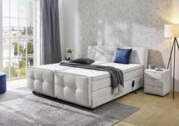 Boxspringbett 180x200 Kopf-/Fußteil elektrisch verstellbar mit Dreamli...