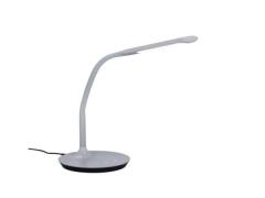LED-TOUCH-Tischleuchte inkl. 4-fach TOUCH 1 Stück Kunststoff Grau
