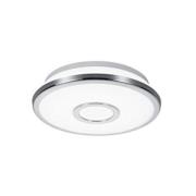 LED-Deckenleuchte ca. 21 cm Chrom 1 Stück Acryl / Kunststoff Weiß