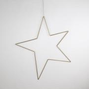 Deko-Stern 61x69 cm Gold von Werner Voss