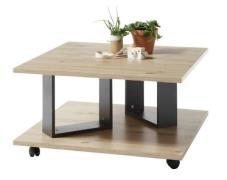 Couchtisch ZERA von Stolkom Artisan Eiche / Anthrazit