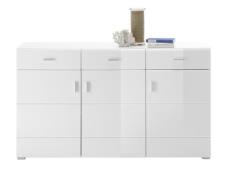 Sideboard 150cm ENRIQUE von HBZ Weiß hochglanz