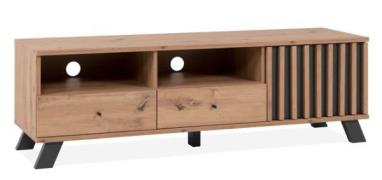 TV-Lowboard MEDAN 56A von Finori Artisan Oak / Anthrazit