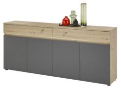 Sideboard inkl. Beleuchtung LILLE von Bega HBZ Artisan Eiche/ Anthrazi...