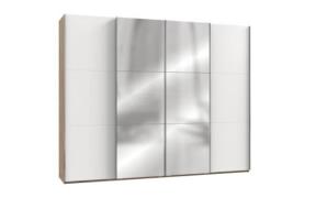 Schwebetürenschrank 4trg mit 2 Spiegel inkl. Syncro-Technik LEVEL36 A ...