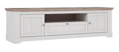 TV-Unterschrank 205 cm ILOPPA von Forte Schneeeiche / Nelson Eiche