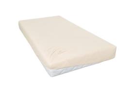 Spannbetttuch ca. 100x200 cm ecru Jersey