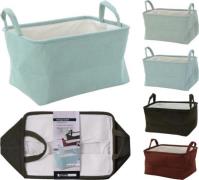 AUFBEWAHRUNGSKORB 1 Stück ca. 35 x 25 x 20 cm 4 Sorten unsortiert Mehr...