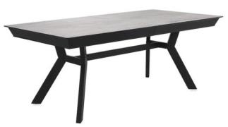 TYSON Esstisch ausziehbar 200-320 cm Beton Dekor