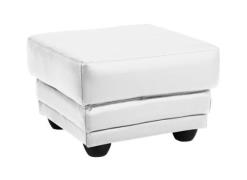 Hocker NEBOLO von Cotta Pampas Madras Bianco
