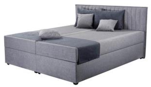 Boxspringbett ca.160x200 cm inkl. 2 Bettkästen und gesteppter Kopfteil...