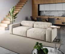 Big-Sofa Sirpio L 260x110 cm Cord Beige