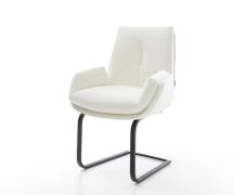 Freischwinger Clea-Flex Bouclé Soft Beige Freischwinger flach Schwarz