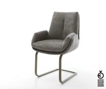 Freischwinger Clea-Flex Bouclé Soft Schlamm Freischwinger flach Effekt...