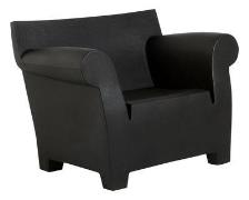 Sessel Bubble Club plastikmaterial schwarz - Kartell - Schwarz
