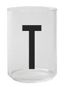A-Z Glas / Borosilikatglas - Buchstabe T - Design Letters - Transparen...