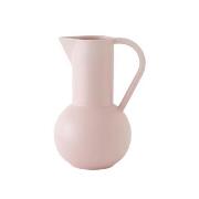 Strøm Medium Karaffe / H 24 cm - Céramique / Fait main - raawii - Rosa