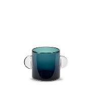 Vase Wind & Fire glas blau / Ø 12,5 x H 14 cm - Serax - Blau