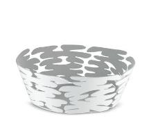 Korb Barket metall weiß / Ø 18 cm - Stahl - Alessi - Weiß