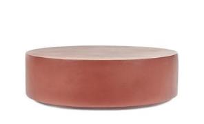 Couchtisch Pawn keramik rot / Ø 68 x H 20 cm - Terrakotta - Serax - Ro...
