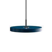 UMAGE - Asteria Mini Pendelleuchte Petrol Blue/Black Top UMAGE