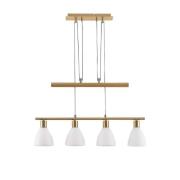 Lindby - Simeon Pendelleuchte White/Brass