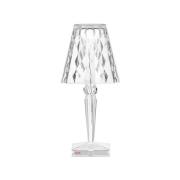 Kartell - Big Battery Tischleuchte Crystal