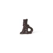 Ferm Living - Dito Candle Holder Single Dark Brown