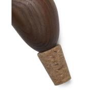 ferm LIVING - Cairn Wine Stoppers Set of 2 Dark Brown