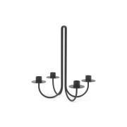 Ferm Living - Sway Candelabra Black