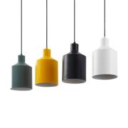 Lindby - Tirane Pendelleuchte Black/White/Green/Yellow