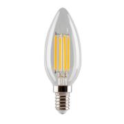e3light - Leuchtmittel LED 4W (470lm) Kerte Klar CRI90+ Dimbar E14