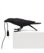Seletti - Bird Lamp Playing Tischleuchte Außen Schwarz Seletti