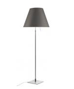 Luceplan - Costanza Stehleuchte m/Dimmer Alu/Concrete Grey