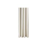 ferm LIVING - Chambray Shower Curtain Off-white/Chocolate ferm LIVING