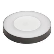 Lucande - Sora LED Round Außen Deckenleuchte w/Sensor Dark Grey