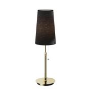 Lucande - Pordis Tischleuchte Brass/Black