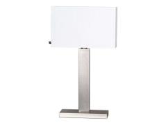 By Rydens - Prime Tischleuchte H69 Brushed Steel/White