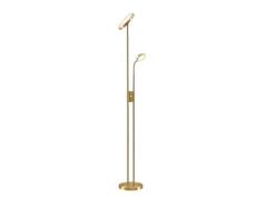 Lindby - Seppa LED Stehleuchte Round Matt Brass