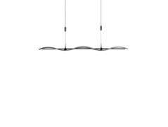 Lindby - Biavera LED Pendelleuchte 3-Step Nickel/Black