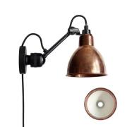 Lampe Gras - 304CA Wandleuchte Raw Copper/White Lampe Gras