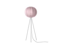 Made By Hand - Knit-Wit 60 Round Stehleuchte Hoch Light Pink Made By H...
