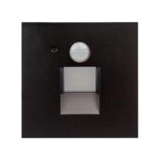 Arcchio - Neru Square LED Einbauwandlampe w/Sensor Black