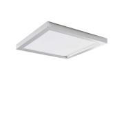 Arcchio - Solvie LED Deckenleuchte Square Silber/Weiß